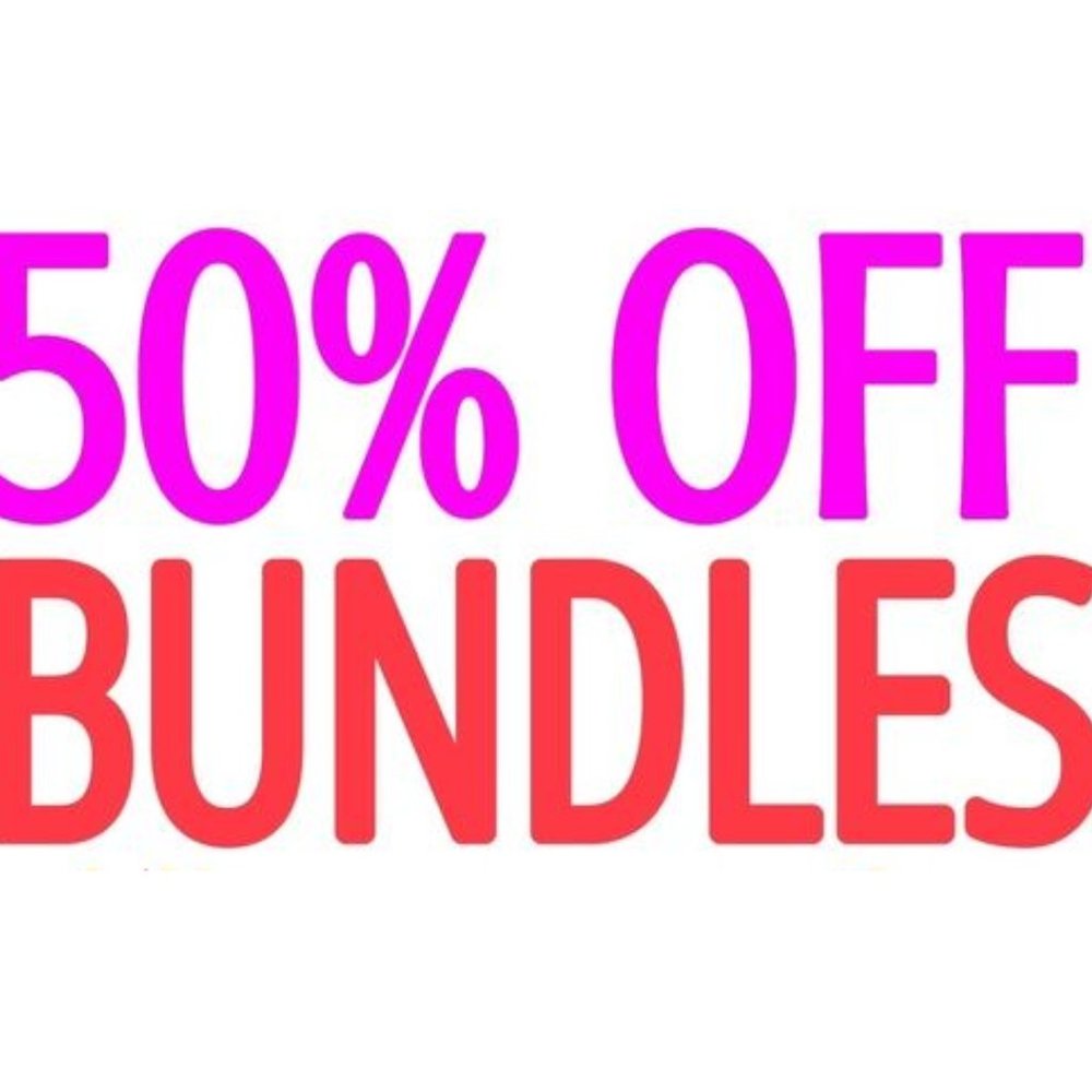 50% off Bundles